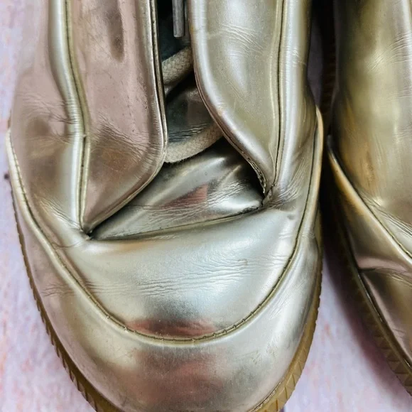 Maison Martin Margiela Gold‎ Sneakers size 38 - Picture 2 of 9